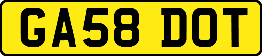 GA58DOT