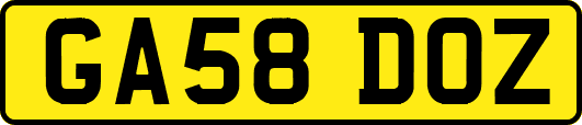 GA58DOZ