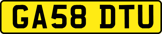 GA58DTU