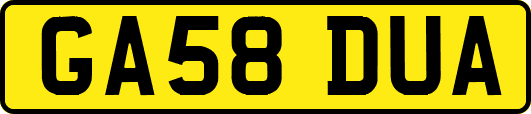 GA58DUA