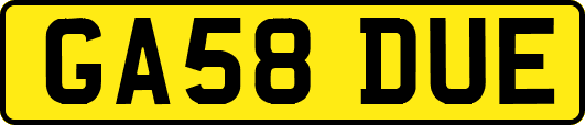 GA58DUE