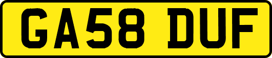 GA58DUF