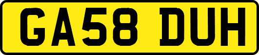 GA58DUH