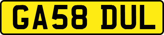 GA58DUL