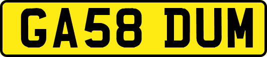 GA58DUM