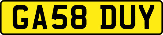 GA58DUY