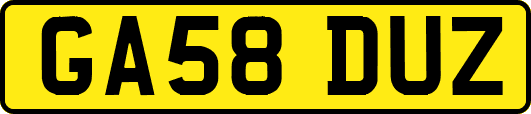 GA58DUZ