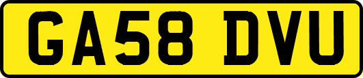 GA58DVU