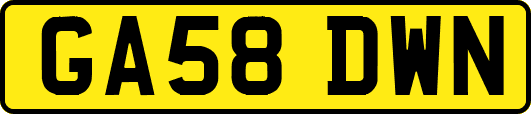 GA58DWN