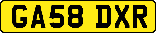 GA58DXR