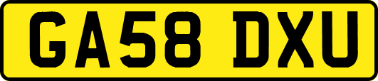 GA58DXU