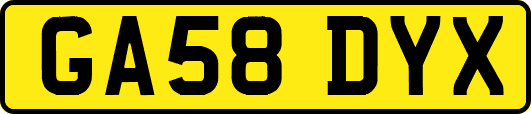 GA58DYX