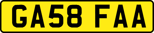 GA58FAA