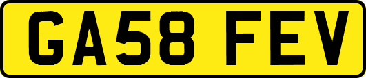 GA58FEV