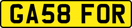 GA58FOR