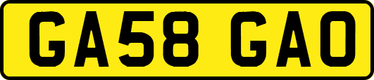 GA58GAO