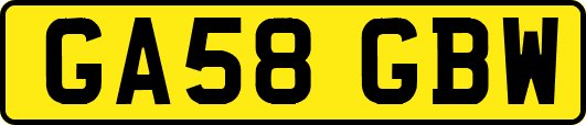 GA58GBW