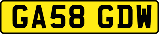 GA58GDW
