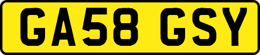 GA58GSY