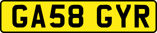 GA58GYR