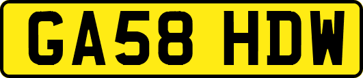 GA58HDW
