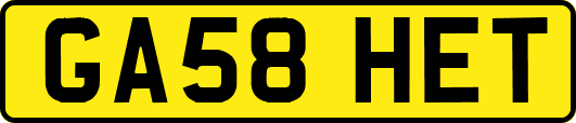 GA58HET