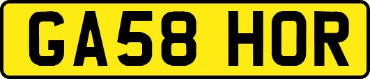 GA58HOR