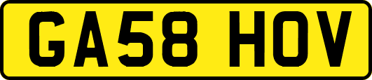 GA58HOV
