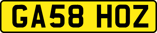 GA58HOZ