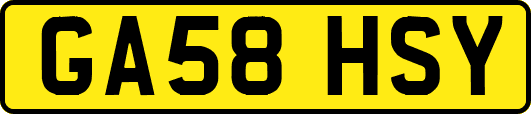 GA58HSY