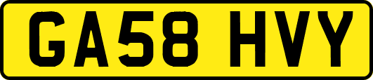 GA58HVY