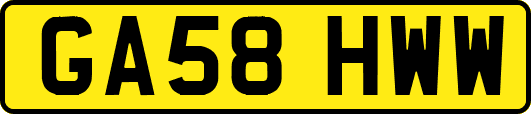 GA58HWW