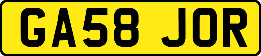GA58JOR