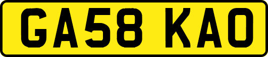 GA58KAO