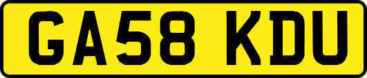 GA58KDU