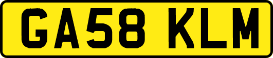 GA58KLM