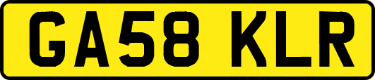 GA58KLR