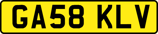 GA58KLV
