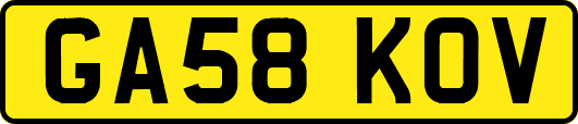 GA58KOV