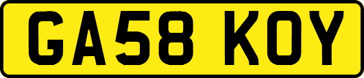 GA58KOY