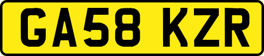 GA58KZR