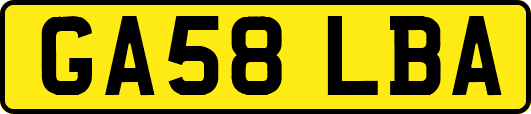 GA58LBA