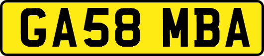 GA58MBA