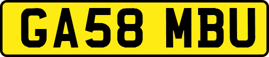 GA58MBU