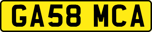 GA58MCA