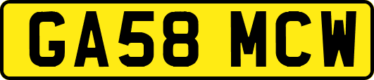 GA58MCW