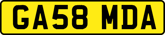 GA58MDA