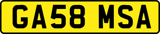 GA58MSA