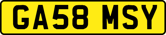 GA58MSY