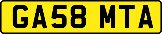 GA58MTA